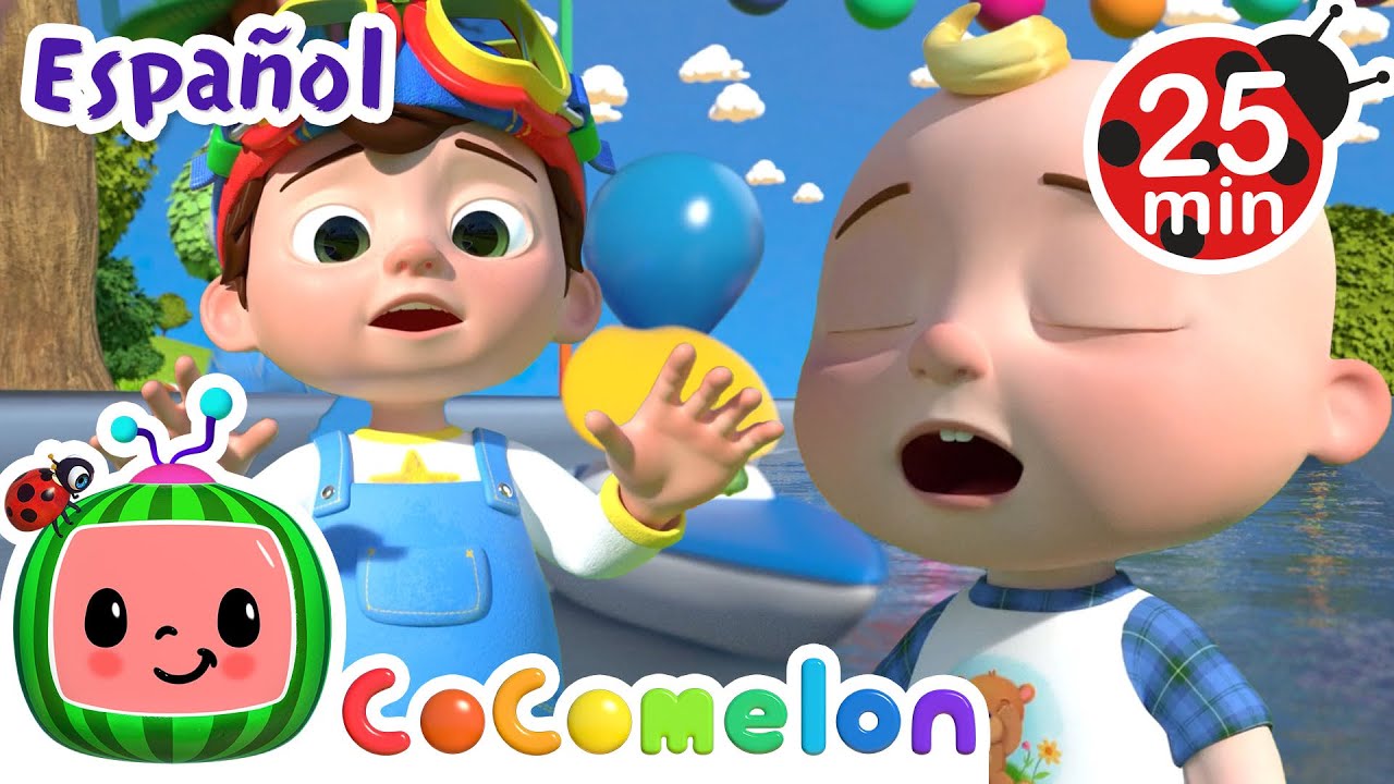 Regata de globos | Cocomelon en español | Dibujos animados para niños/niñas | Language Learning