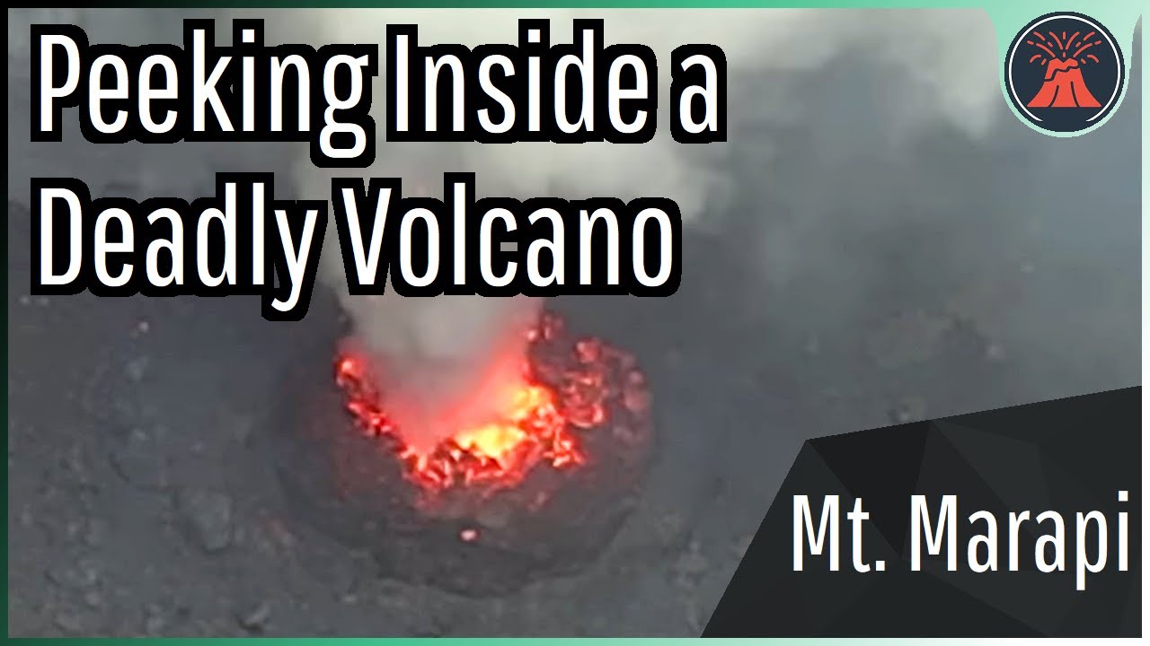 Peeking Inside a Deadly Volcano; Viewing Marapi's Erupting Crater
