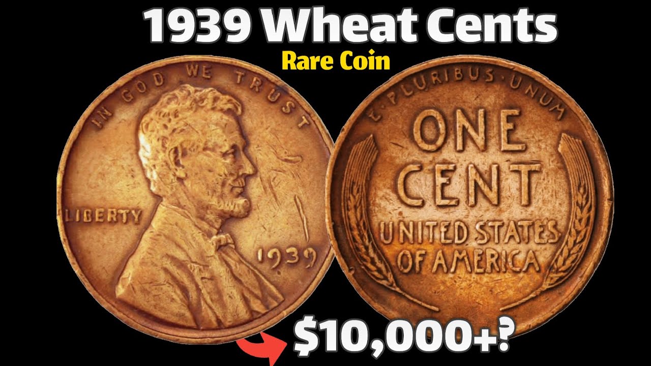 1939 Wheat Cent Value Guide  | Rare 1939 Lincoln Penny Worth Thousands ?