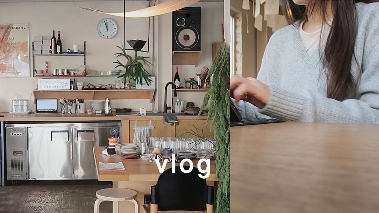 vlog | 하루하루 충실히 살아가는 것, 작은 것에도 감사하게 되는 것