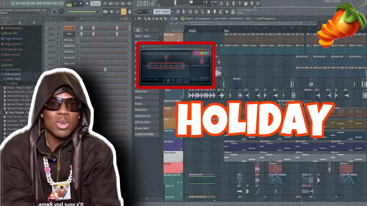 Rema - Holiday [Official Beat Breakdown] The making of the beat. 99.9% Accurate 🔥🔥