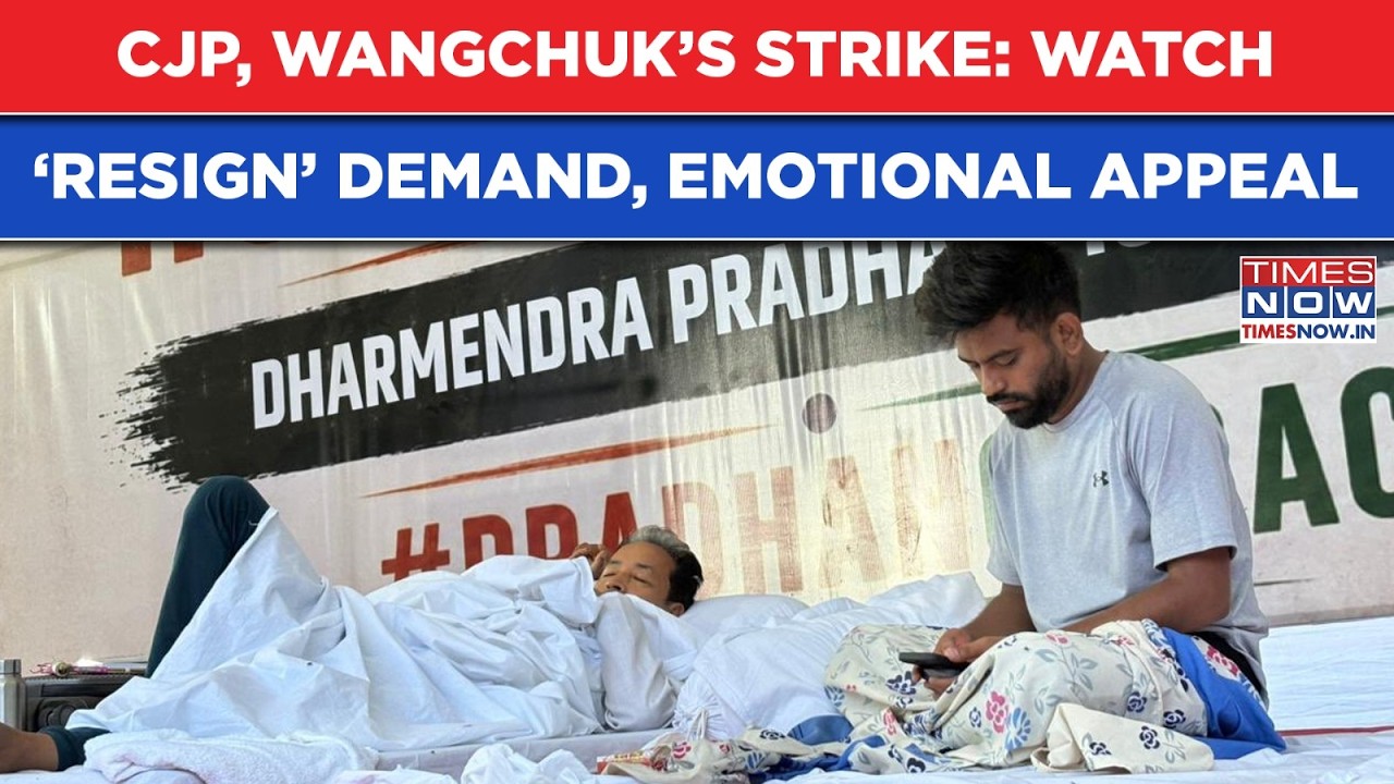 Cockroach Janta Party, Sonam Wangchuk's Strike: 'Resign Minister Pradhan' Demand, Emotional Appeal