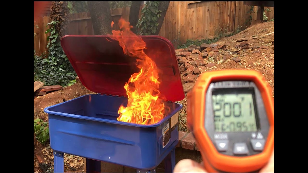 Harbor Freight Parts Washer FIRE TESTED plus assembly and review