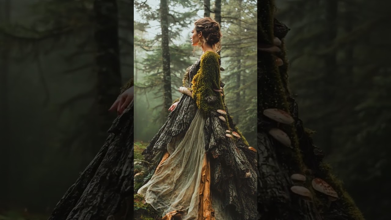 Aimee May - AI Fashion Editorial | Greenery