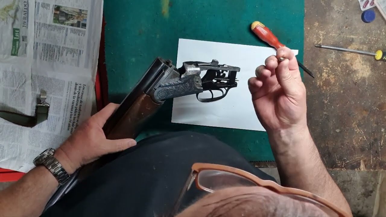 Reparación escopeta Lamber