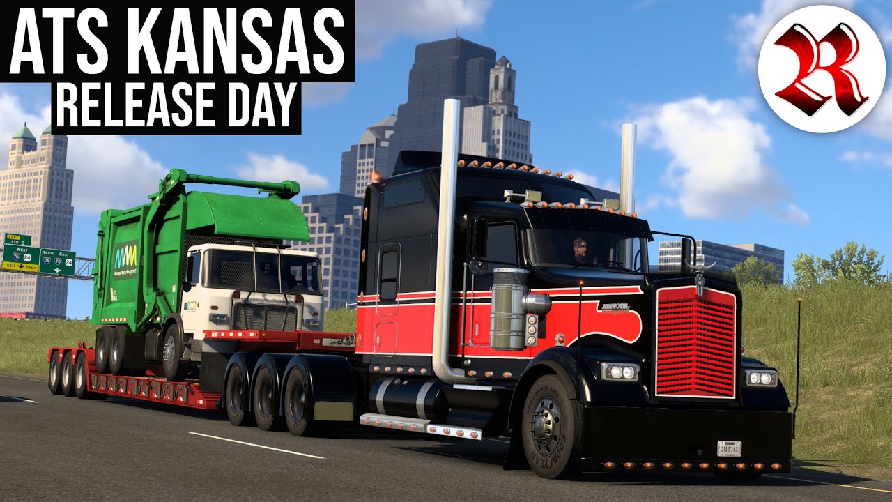 Kansas Release Day & New FARM MACHINERY DLC | American Truck Simulator