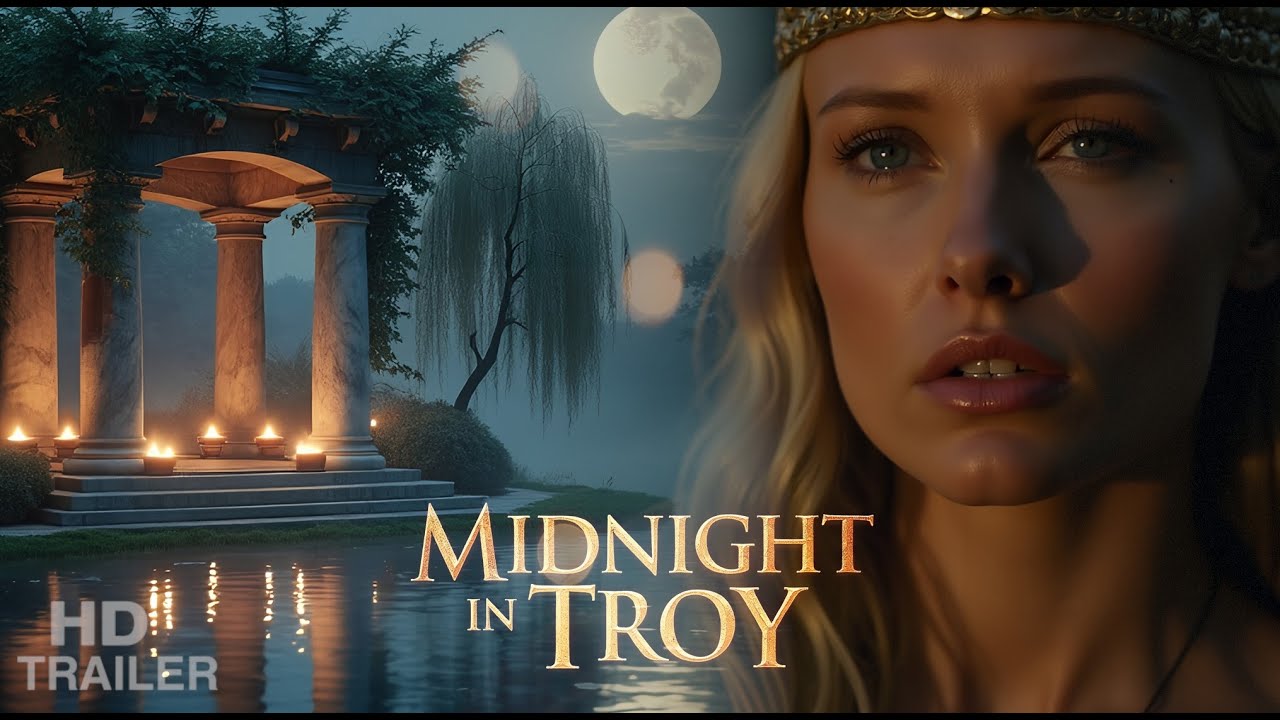 Полночь в Трое | AI кинематографический трейлер: Погружение в древнюю музыку лиры