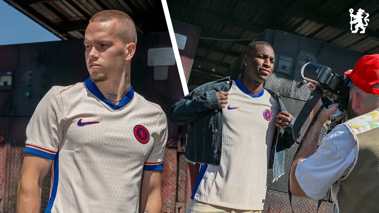 AWAY KIT BEHIND-THE-SCENES | 24/25 Nike Chelsea Away Kit | #WeBurnBlue