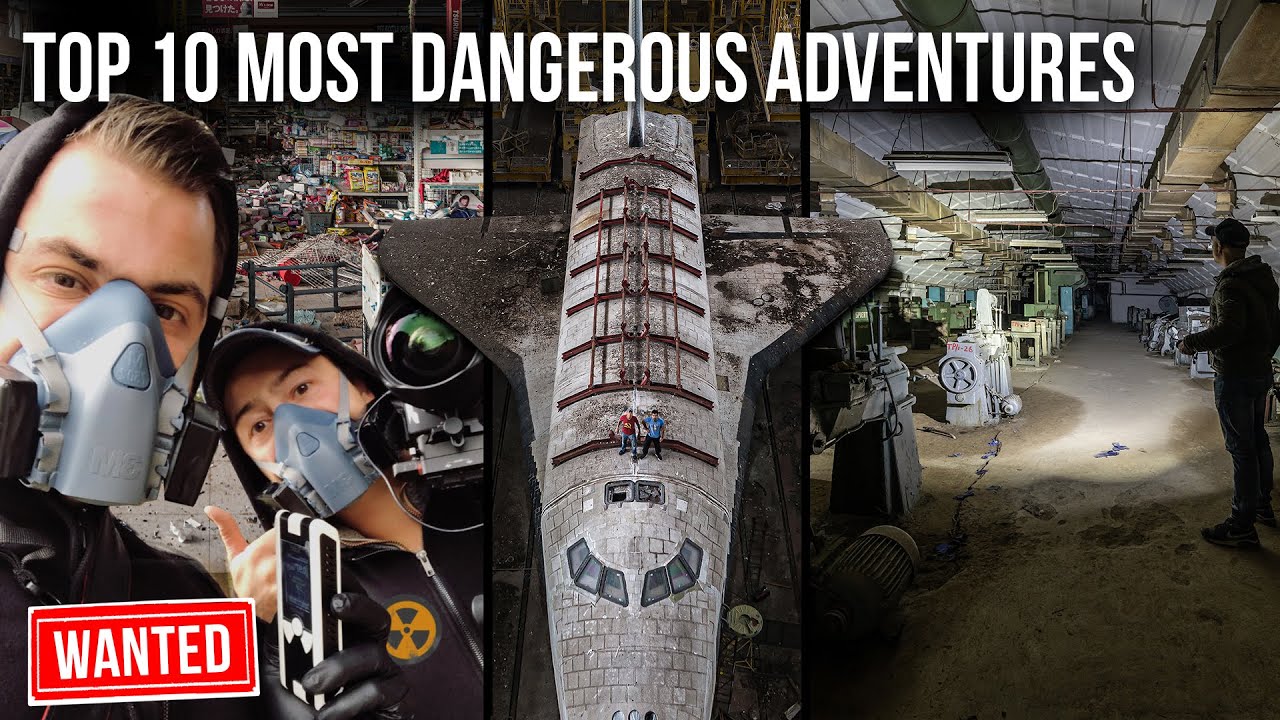 ABANDONED | Top 10 most DANGEROUS URBEX adventures