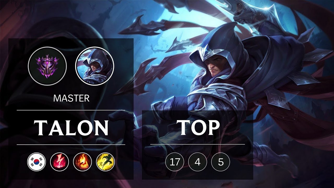Talon Top vs Fiora - KR Master Patch 9.2