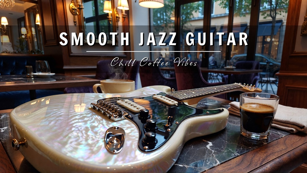 Smooth Jazz Guitar Music - Cool Cafe Vibes &bull; Relaxing Guitar Music for Cafe, Study & Work