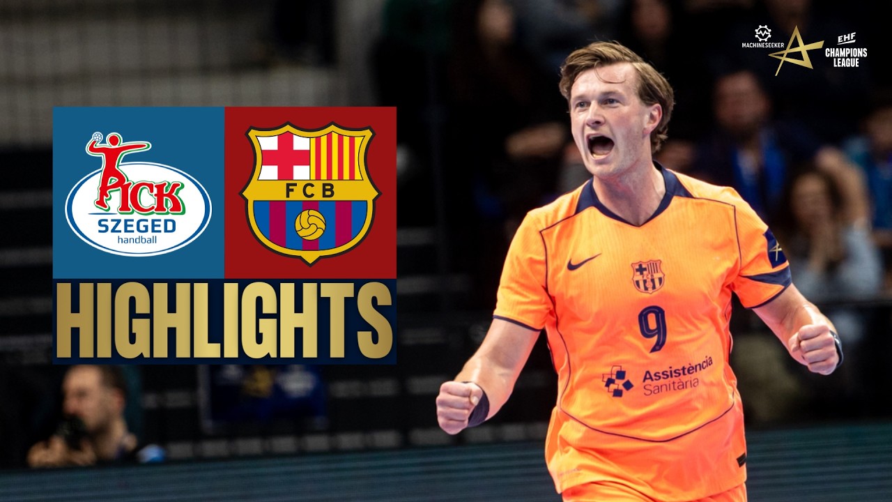 OTP Bank - PICK Szeged  🆚 Barça | Highlights | EHF Champions League Men 2025/26