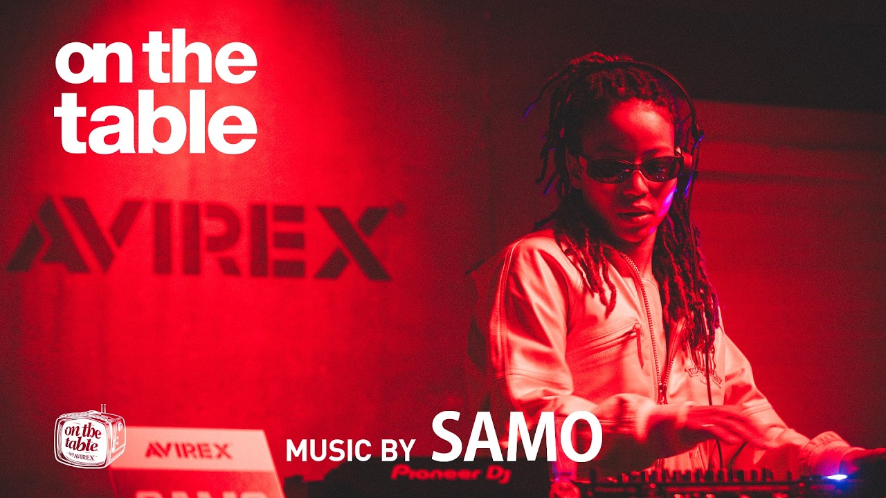 【DJ SAMO】on the table by AVIREX  #avirex #music #dj