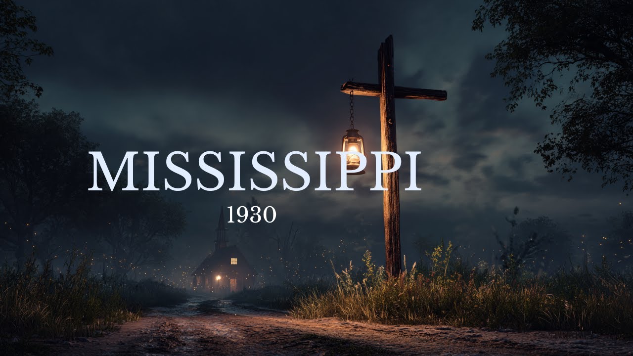 Midnight Covennant | 1 Hour Southern Gothic Blues & Forest night Ambience | RDR2 Inspired 🌲
