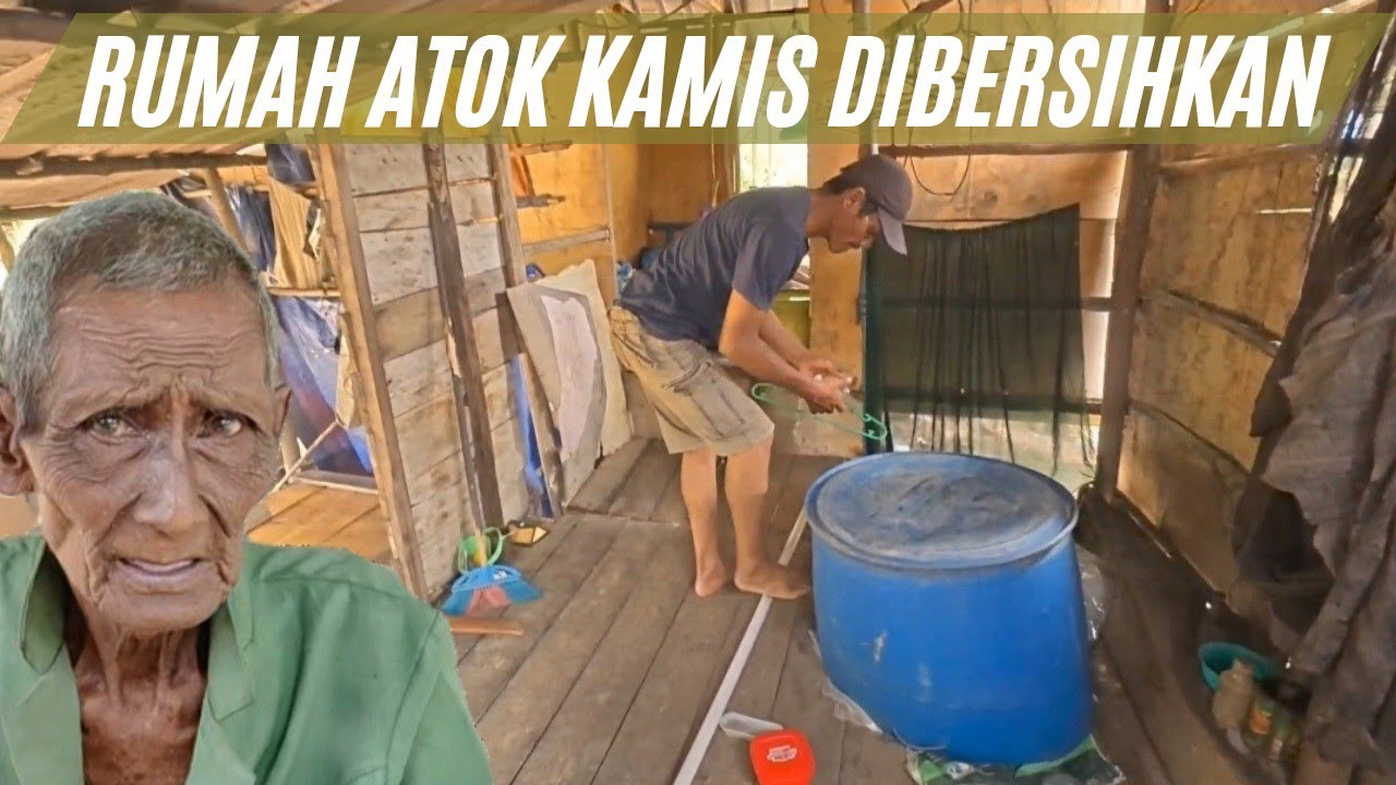 Antar Sembako dan Bersihkan Rumah Atok Kamis