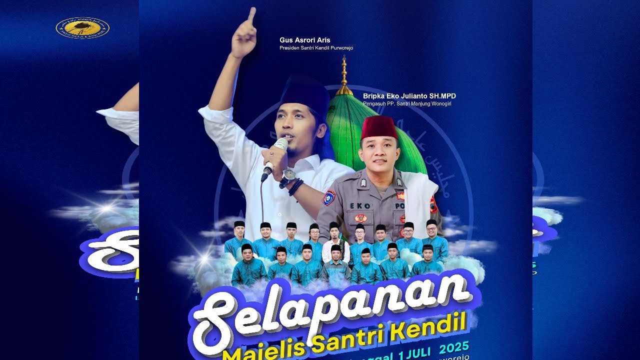 Ngaji & Sholawatan Selapanan Malam Rabu Kliwon Majlis Santri Kendiel  #santrikendiel #keserkeser