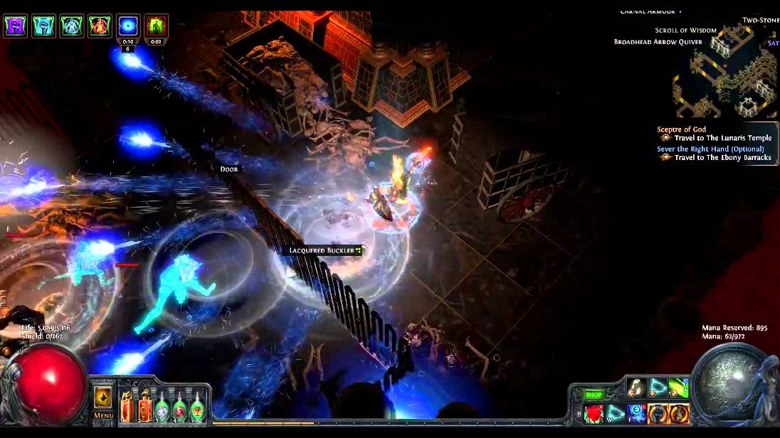 Cast on Critical Strike COLD COC Shrine run