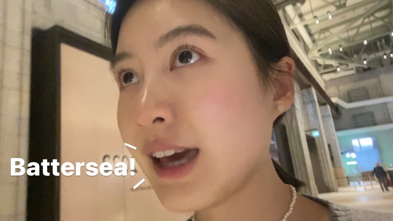 英國留學Vlog - 又是一個倫敦上學小日常✨放學坐船去新開的Battersea power station晃晃💕、換了一個小宿舍！🛌