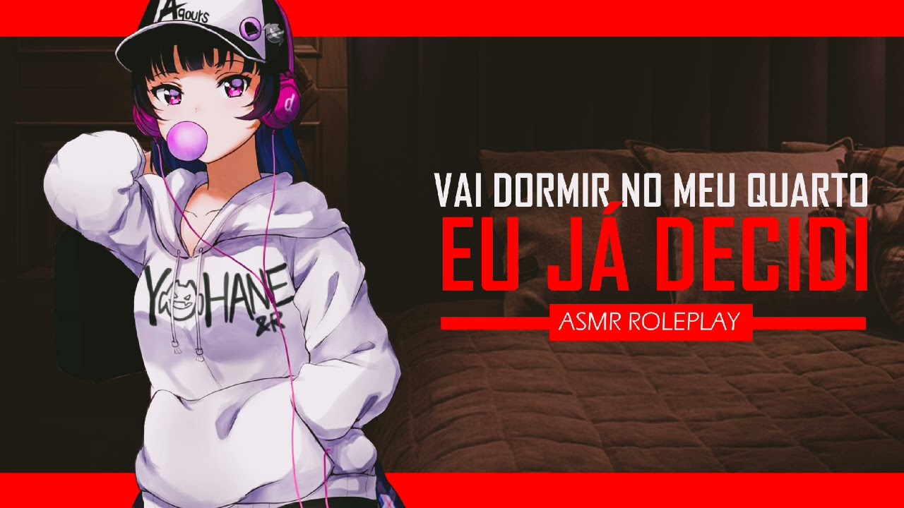 ASMR VALENTONA COM CIÚMES DORMINDO COM VOCÊ