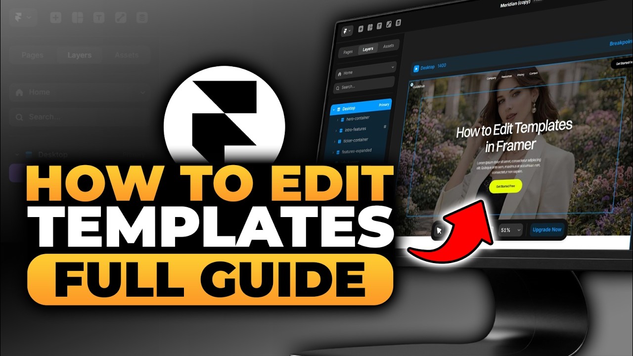 How To Edit Framer Templates (𝟮𝟬𝟮𝟲) | 100% WORKS | NO Yapping, To The Point! | FAST & EASY