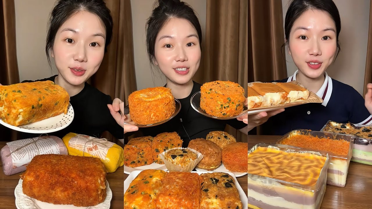 [ASMR] Dessert Mukbang Eating Creamy Cake | Mukbang Eating Show💗🍰🧁
