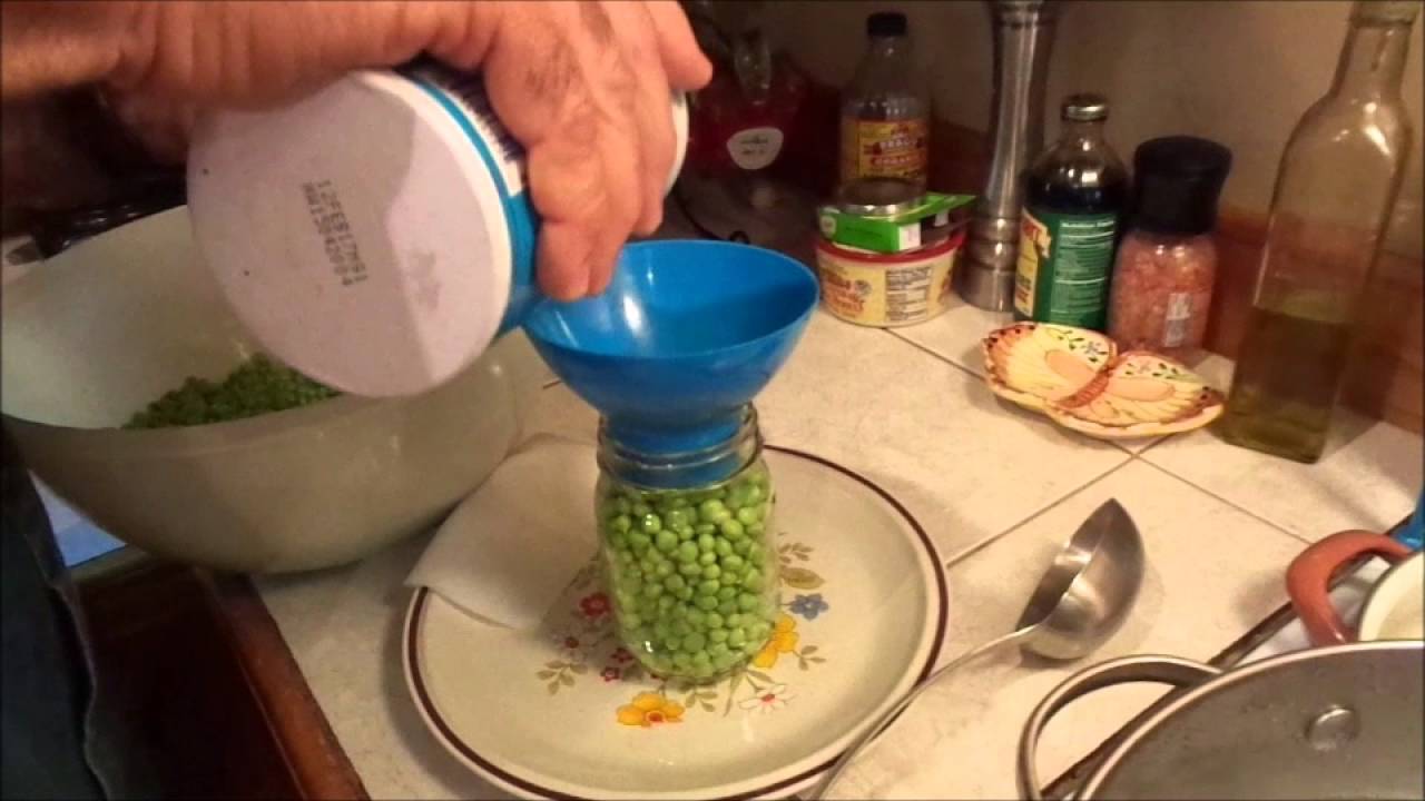 Step by Step- Canning English Peas
