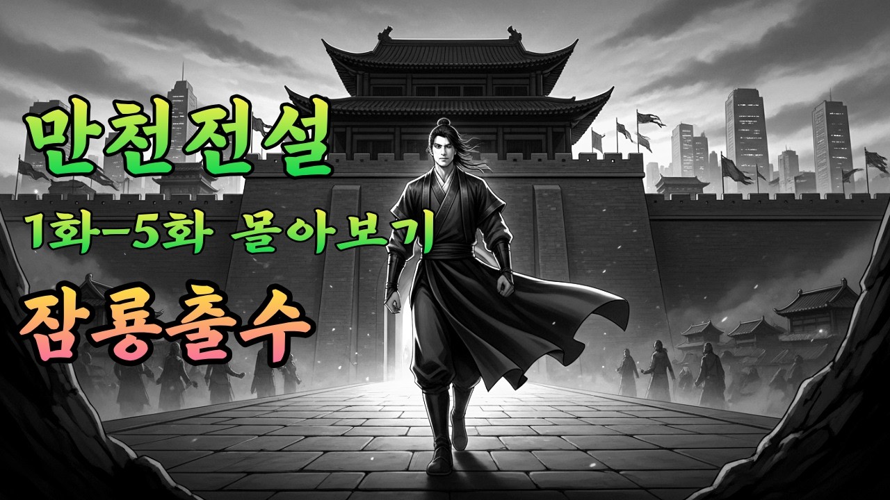 만천전설 1화-5화 몰아보기ㅣ 무협소설 ㅣ 오디오북 ㅣ 정통무협소설