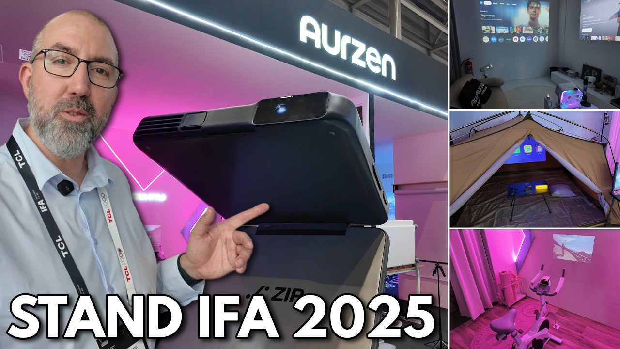 🚀 Stand Aurzen IFA 2025 : Découvre les Projecteurs ZIP, Boom Max & Boom Air ✨🔊