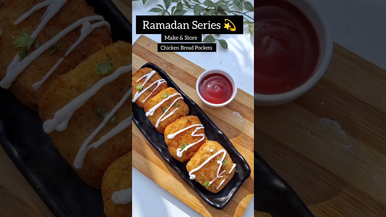 Ramadan Series  | Iftar Recipe #ramadanspecial #chickenpocket #iftarrecipe #ytshorts