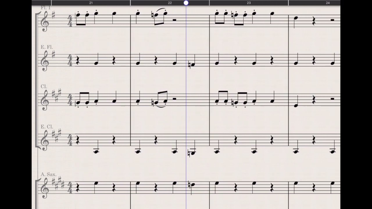 Build and Drop - Woodwind Play along
