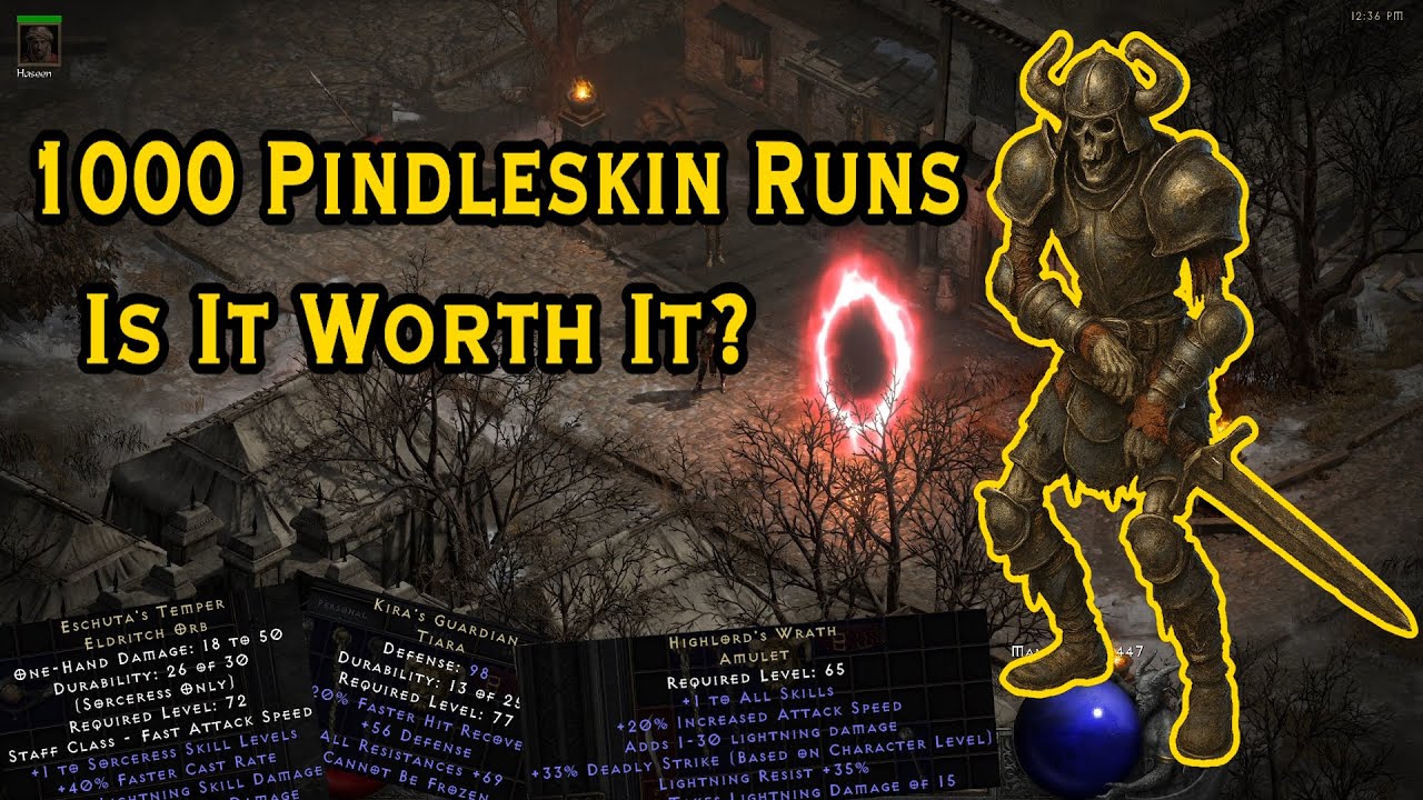 1000 Pindleskin Runs In Only 9 MINUTES (Loot Highlights)