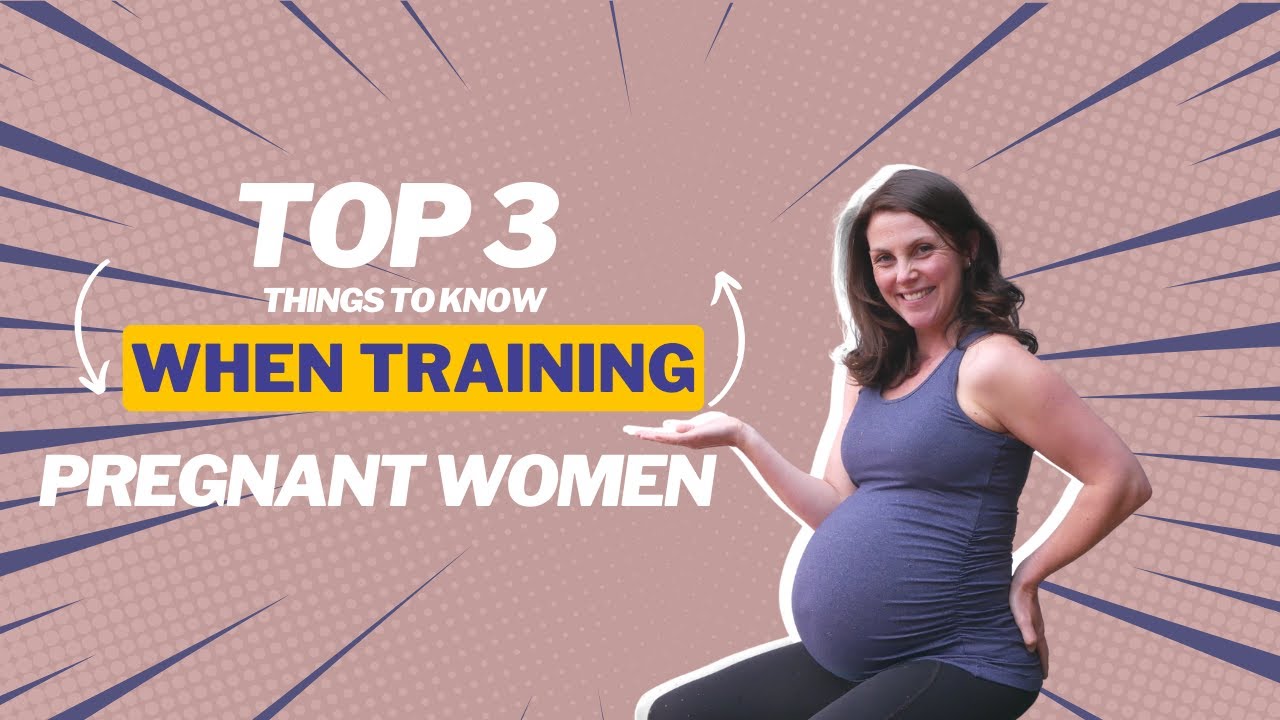 Top 3 Pregnancy Personal Training Tips for Fit Moms