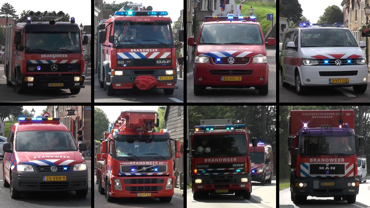 Hulpdiensten rukken massaal uit voor zeer grote brand Turfkade Brielle