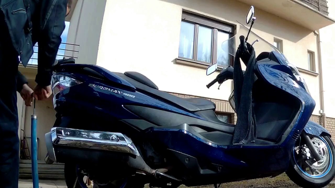 Suzuki AN 400 Burgman - first ride 2018