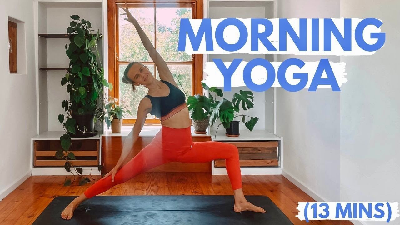 MORNING YOGA For Energy & Calm | 13 Min Morning Stretch