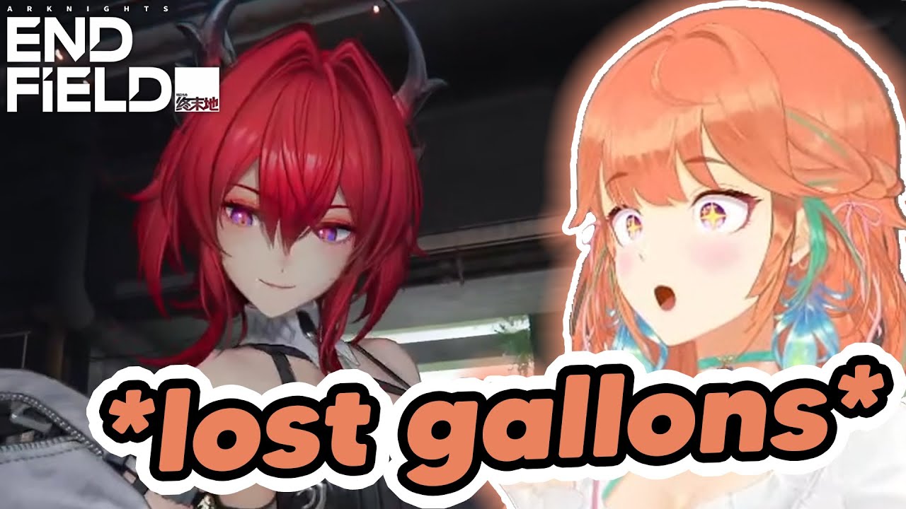 Kiara Can’t Stop Screaming at the Endfield Characters【Beta Test】