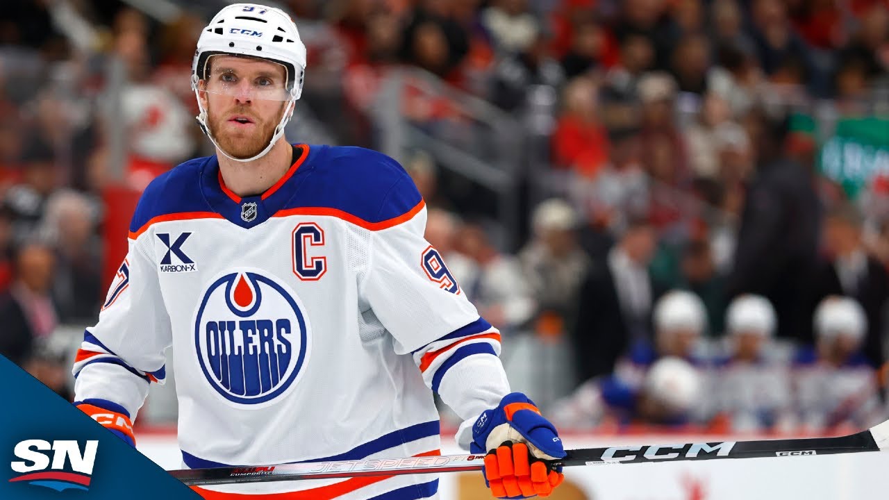 Oilers' Connor McDavid Tees Up Jack Roslovic For His 1,100th Career Point