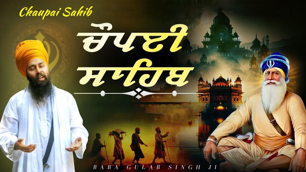 5 Path Chaupai Sahib | Baba Gulab Singh Ji | Nitnem Chaupai Sahib | ਚੌਪਈ ਸਾਹਿਬ | Shabad Gurbani 2026