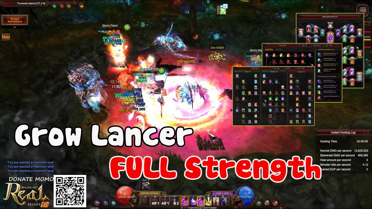 Build Grow Lancer Strength PvM - MU Online Season 19 Server RealMu (IGCN)