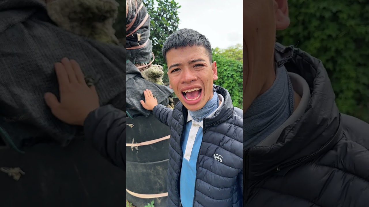 Young Man&rsquo;s Challenge Ends with a Shocking Twist 🤣🔥 #funnyvideo