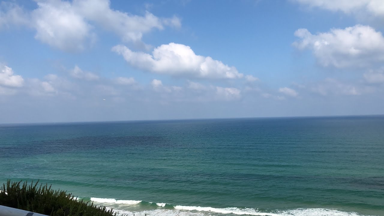 Part1  Beautiful Beach and Netanya Israel