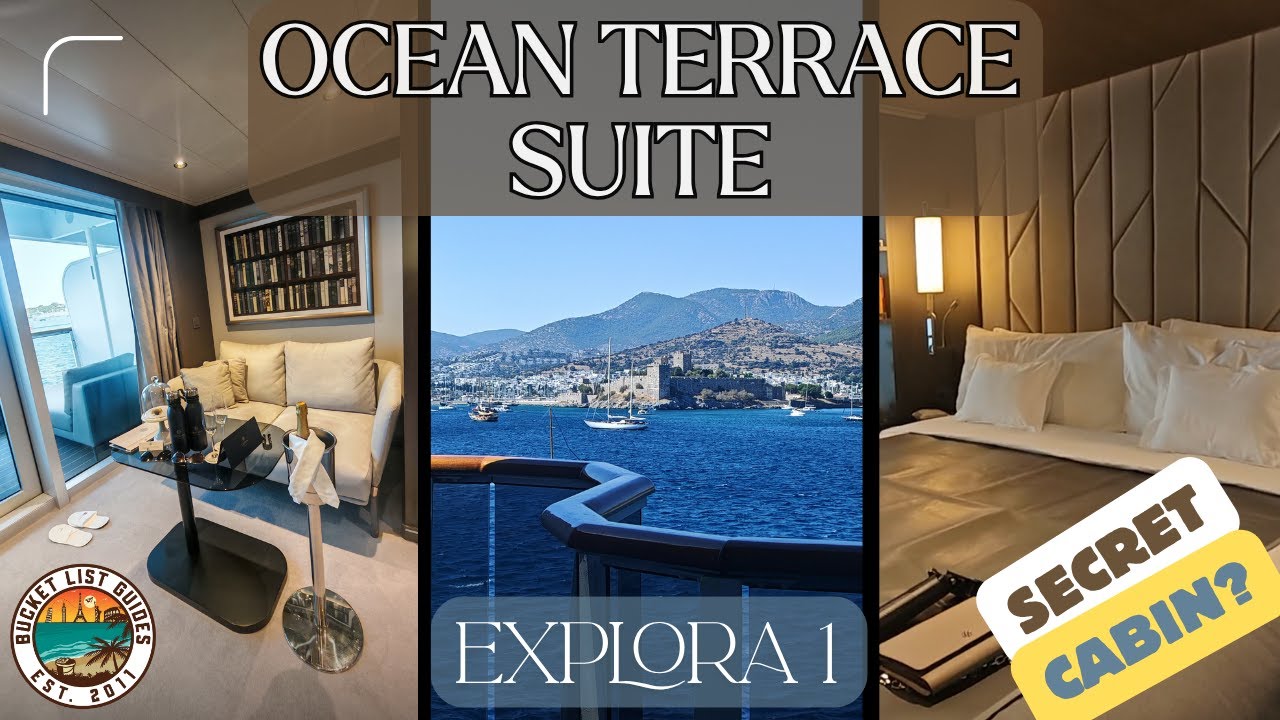 Explora Journeys Ocean Terrace Suite Tour | Full Cabin Walkthrough on Explora I