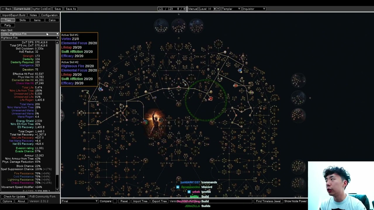 Cold RF Inquisitor League Starter Build Guide [Path of Exile 3.22]