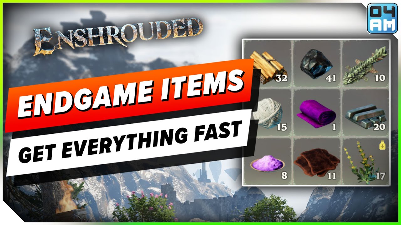 Руководство по фарму предметов в Альбаневе: Enshrouded ULTIMATE — все локации и лучшие места для ...