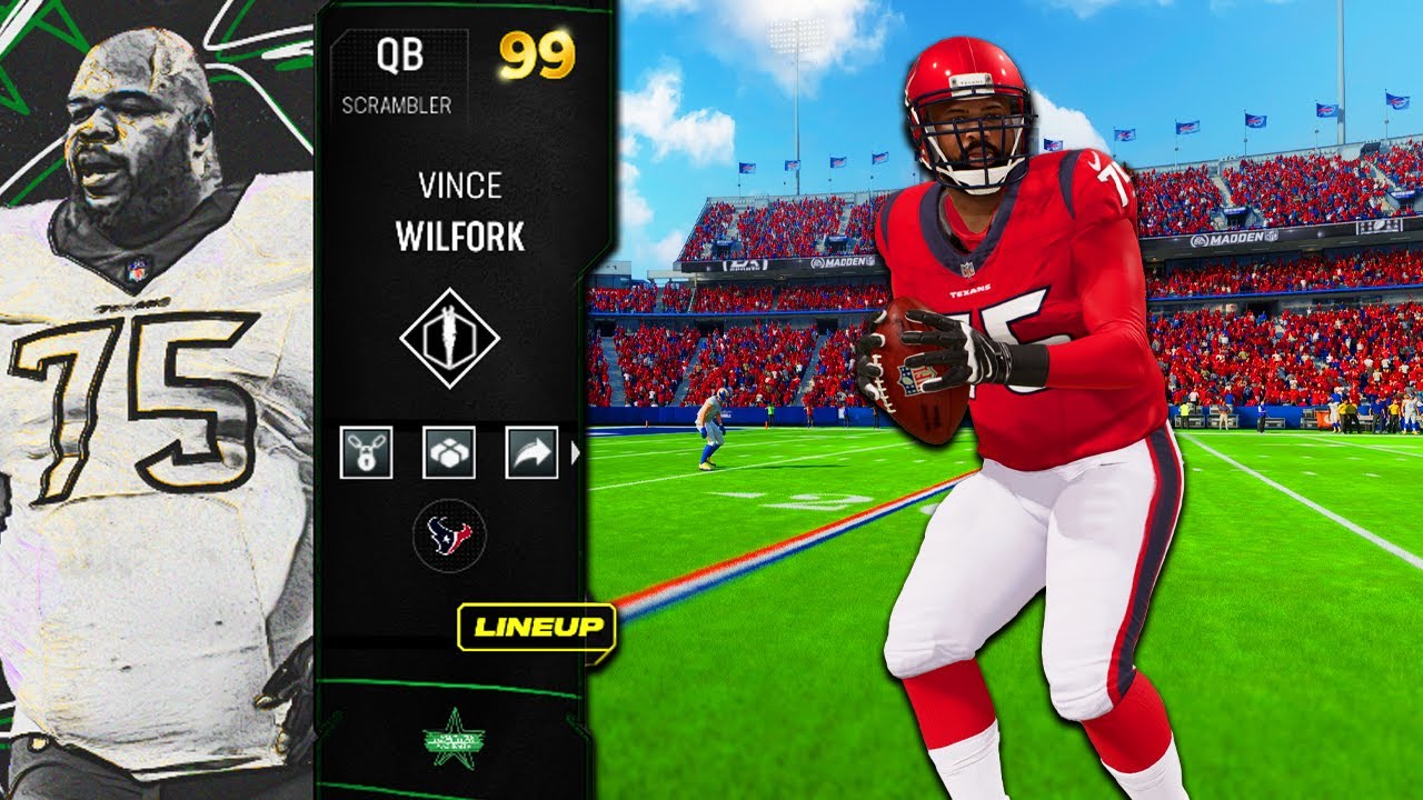 Vince Wilfork at QB is TOO FUN in Madden 24!