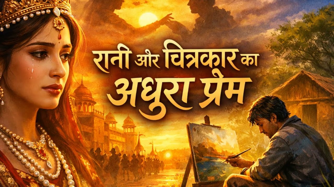 रानी और चित्रकार का अधूरा प्रेम