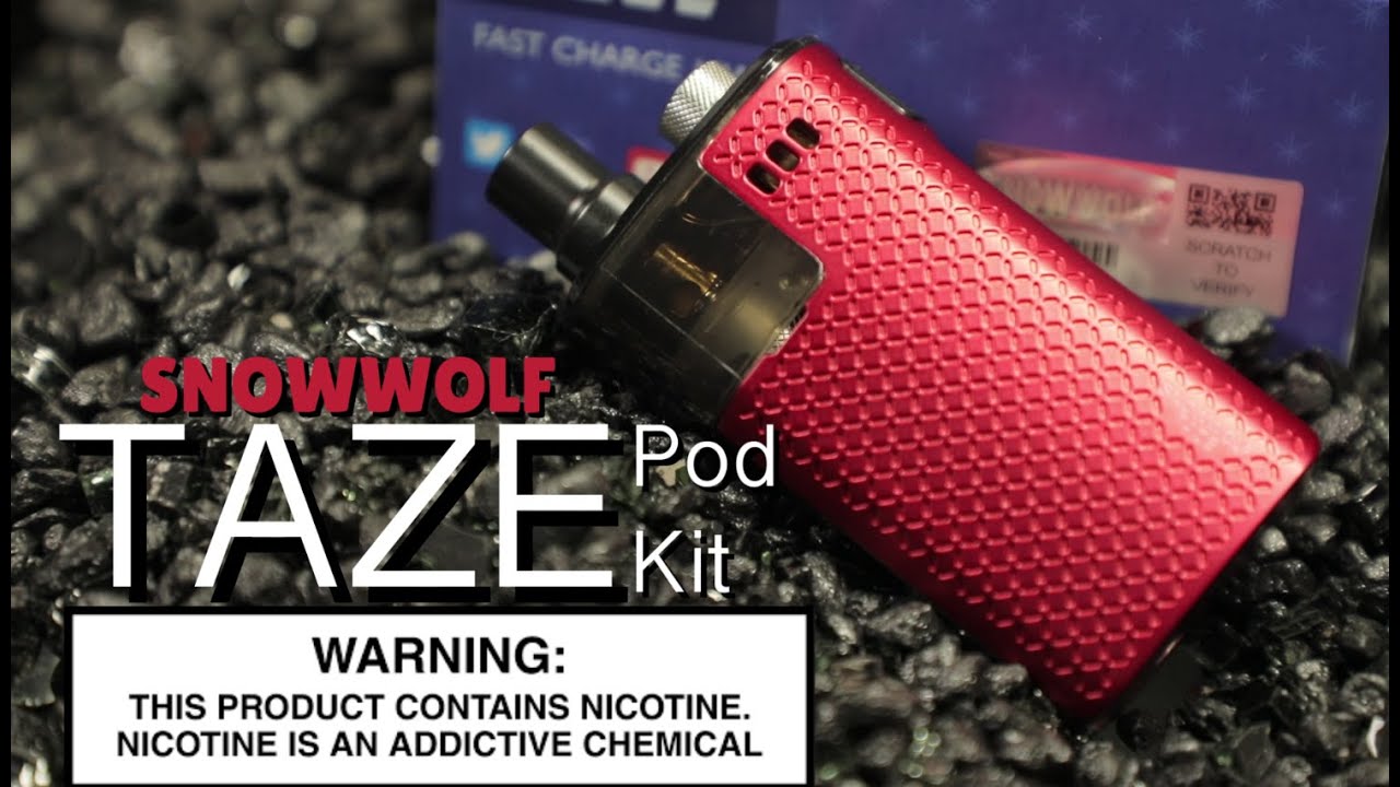 TAZE Pod Kit By SNOWWOLF ~Vape Pod Kit Review~