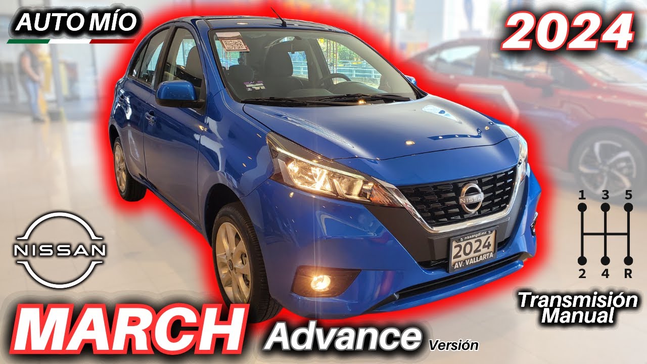 NISSAN MARCH ADVANCE 2024 Transmisión Manual TODOS los DETALLES $$$ #march #nissanmarch #march2024