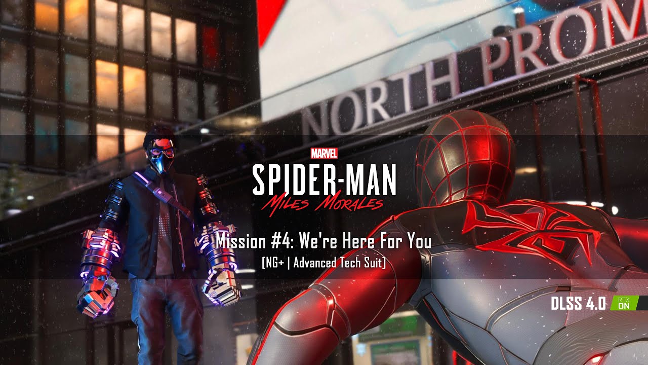 Marvel’s Spider-Man: Miles Morales | Mission #4 – We’re Here For You [4K | DLSS 4.0 | NG+