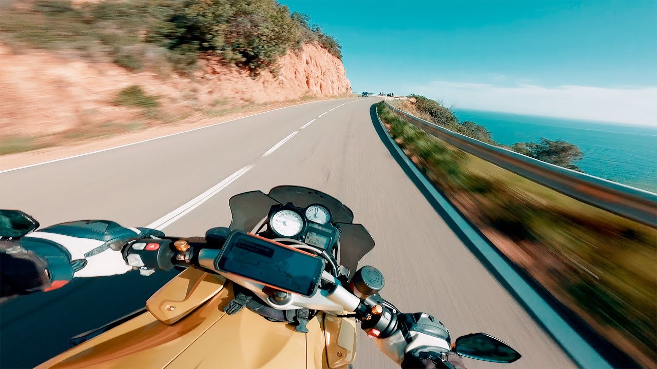 Stunning COAST RIDE in SPAIN [4K - RAW]